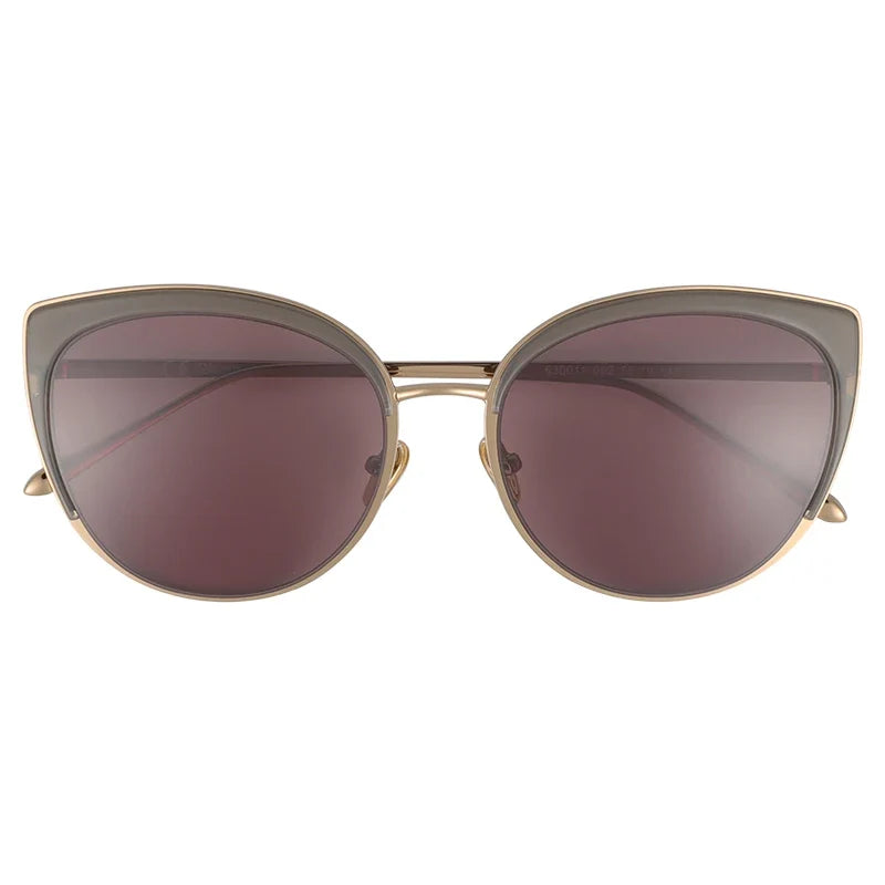 Cat Eye Sunglasses Women Brand Designer UV400 Protection Driving Shades Eyewear Ladies Trendy Clear Visual Sun Glasses