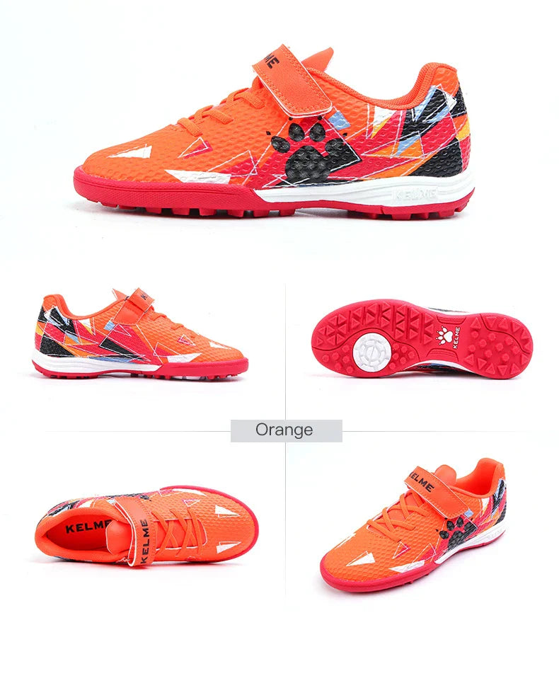 Kids Soccer Shoes Authentic TF Soccer Cleats Boys Football Boots Match Training Breathable Girls Outdoor Shoes ZX90113052