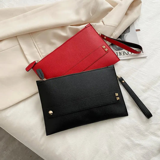 Fashion Luxury Handbag Women Bags PU Leather Designer Ladies Evening Envelope Bag Female Day Clutches 2026 New Lady Clutch Purse