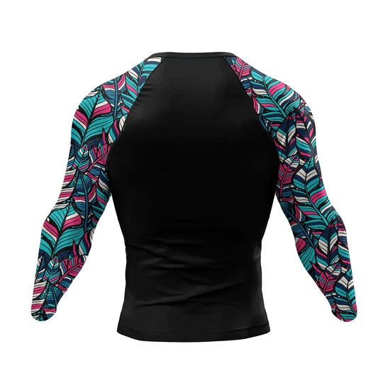 Customized Logo Cody Lundin Men Compression Sportswear Polyester Sunscreen T Shirt For Swimming Surf Jiu Jitsu BJJ Rashguard