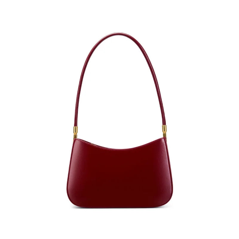 Female shoulder bag genuine cow leather bag handbags women luxury women minimalism bag for ladies crossbody bag