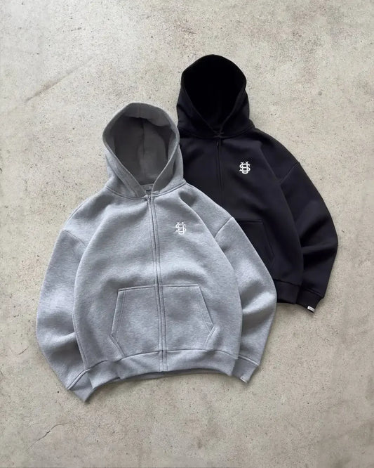 Y2K letter zipper hoodie clothing men's ala lake fashion fashion embroidery oversized oversized hoodie sweatshirt zipper jacket