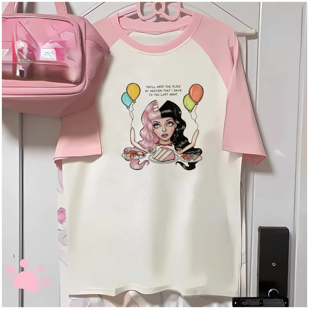 Melanie Martinez t-shirts women comic summer graphic t shirt girl designer clothing