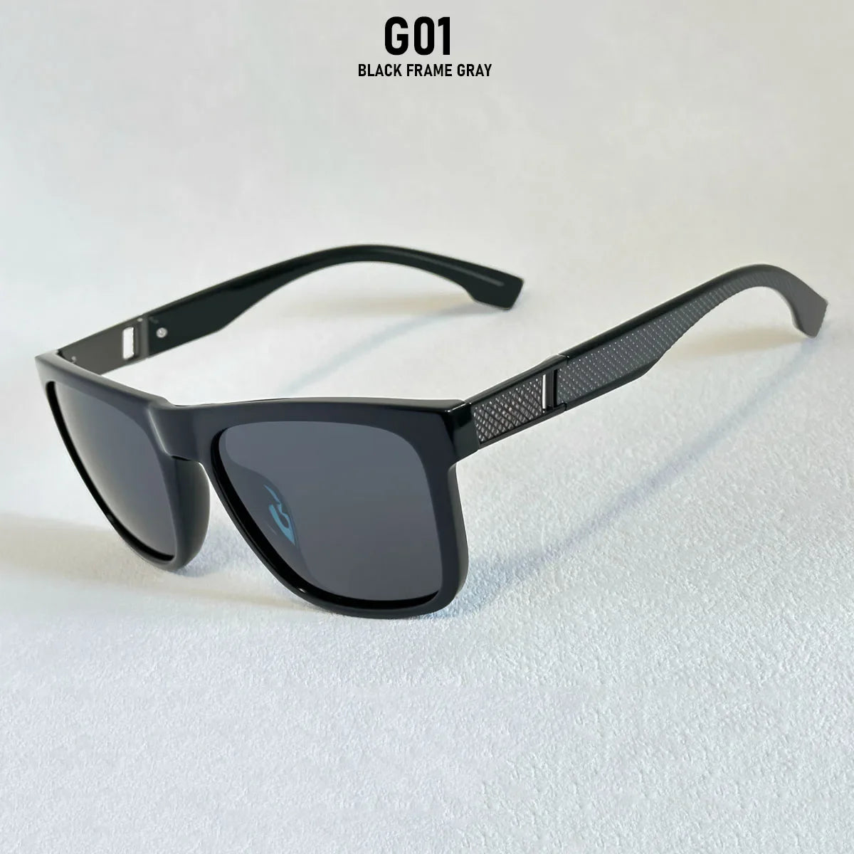Vintage Retro Polarized Sunglasses For Men Vacation Square Sunglass Women UV400 Protection Fashion Glasses Gafas De Sol Hombre
