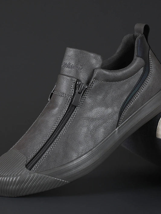 Men's Trendy Sneakers Leather Soft Sole Men Shoes Size 38-44