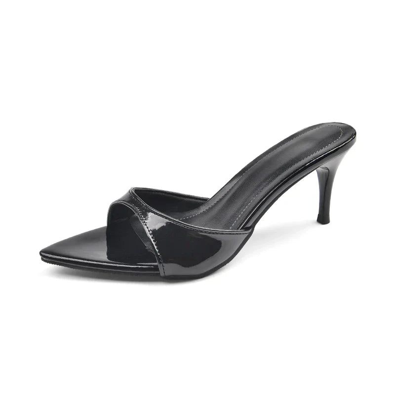 Women's High Heels Summer Women Fashion Classic Pointy Open Toe Stiletto Heels Sexy Women's Party Women's Sandals