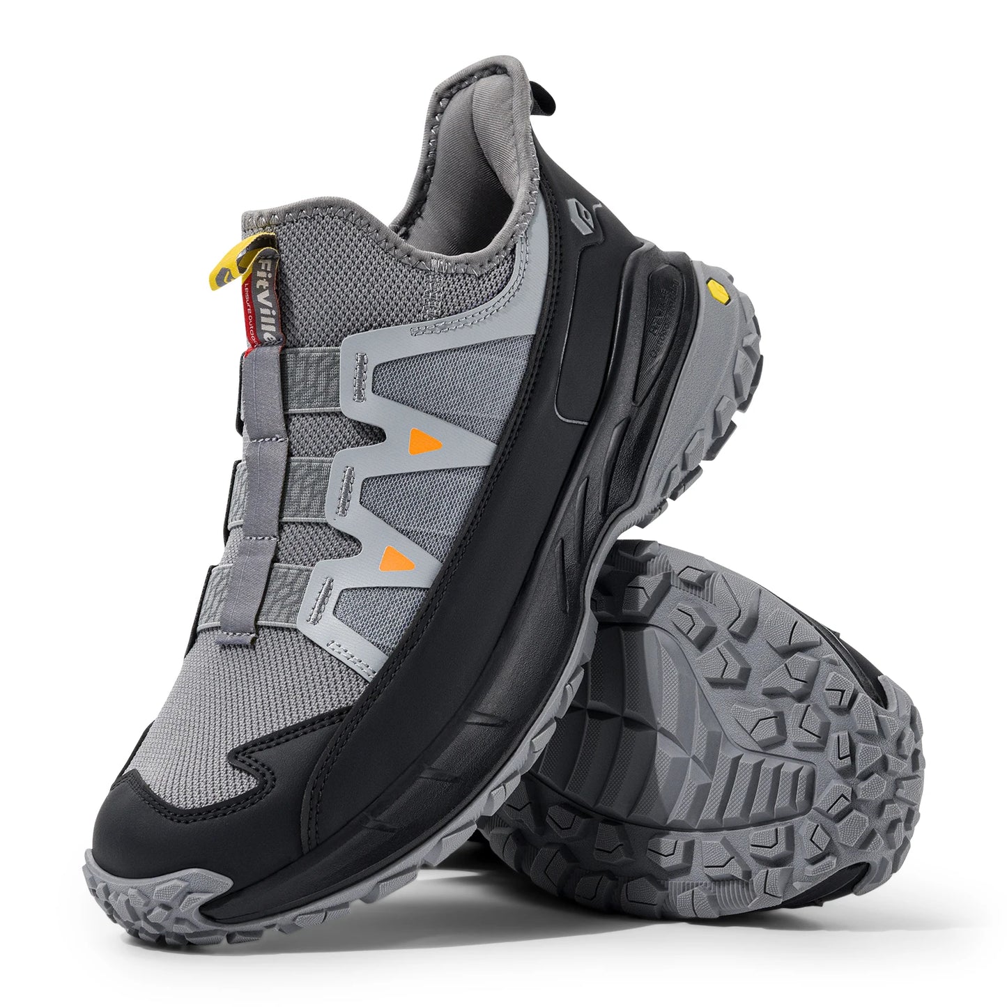 Men'S Extra Wide Sneakers Slip-On Shoes Comfortable Running Shoe Non-Slip Hiking With Arch Support For Swollen Feet