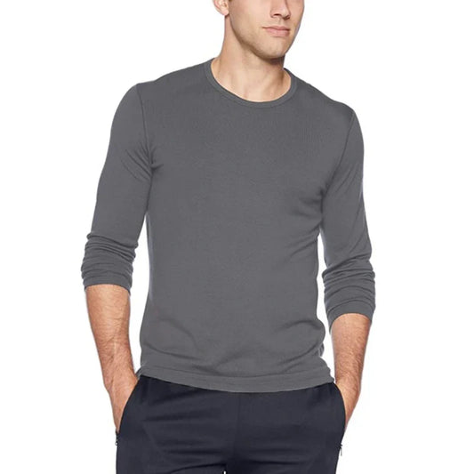 Men's 100% Merino Wool Base Layer Shirt 240G Thermal Top Warm Wicking Breathable Anti-Odor Underwear Warm Clothing Base Layer