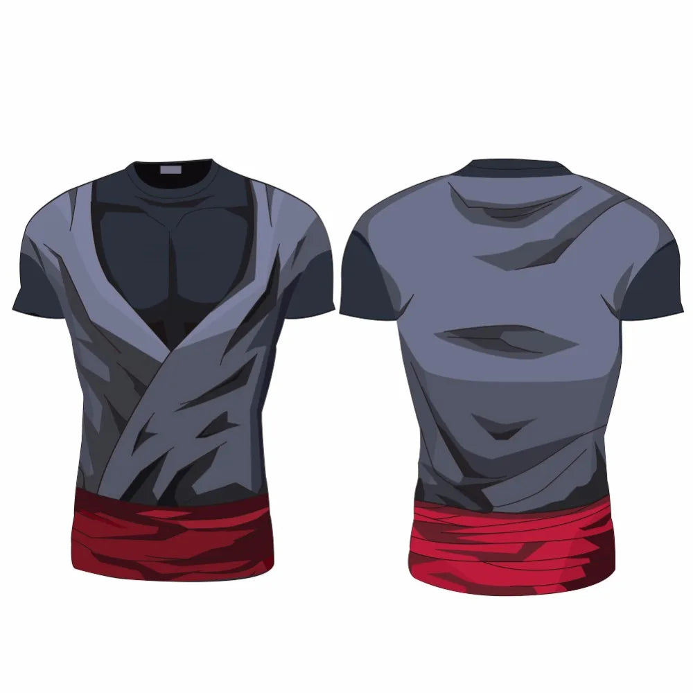 2026 Summer Dragon Ball Vegeta Saiyan Armor 3D Print Oversized Crew Neck T-Shirt High Quality Anime Streetwear Y2K Casual Tops