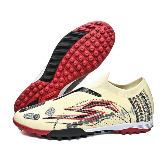 Athletic TF Turf Soccer cleats PU Fabric Skin-friendly Upper Rubber Non-slip Sole Reliable Quality Training Footwear