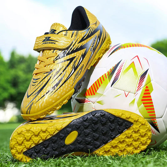 New Kid Professional Football Boots Soccer Shoes Match Boys Sports Shoes Comfortable Sneakers Match Outdoor Non-Slip Unisex