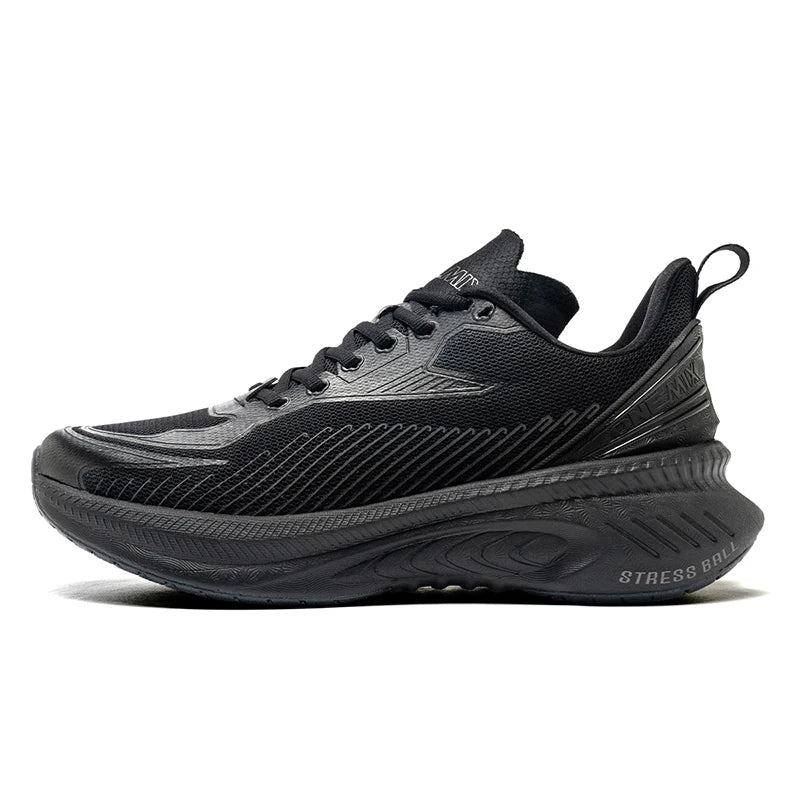 23613 Men Women Summer Lightweight Breathable Running Shoes Shock Absorb Thick Sole High Rebound Wearproof Sports Sneaker