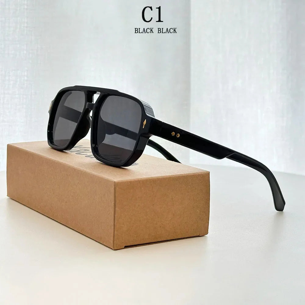 Square Sunglass Men Vintage Fashion Glasses Retro Sunglasses Women Trendy Gafas De Sol Hombre Lunette Soleil Femme Dropshipping