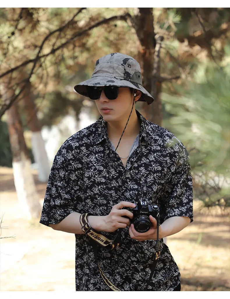 60-65cm Xxl Big Head Hat Men Summer Outdoor Jungle Fisherman Cap Lightweight Sunscreen quick-drying Sun Hats Hot