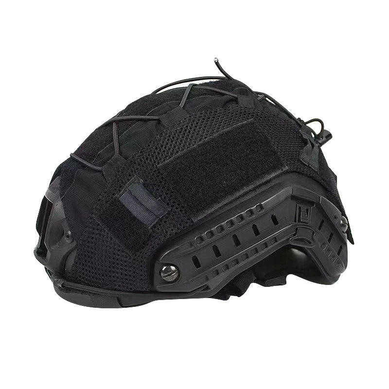 BOOIU Tactical Helmet Cover Cloth for Airsoft Fast Helmet with Velcro Hunting CS Camo Safety Helmet Cloth-Without Sport Helmet