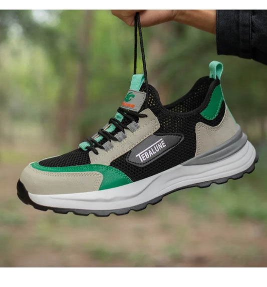 Composite Toe Cap Labor Shoes Sneakers For Men Puncture-Proof Security Protective Boots Indestructible Male Footwear