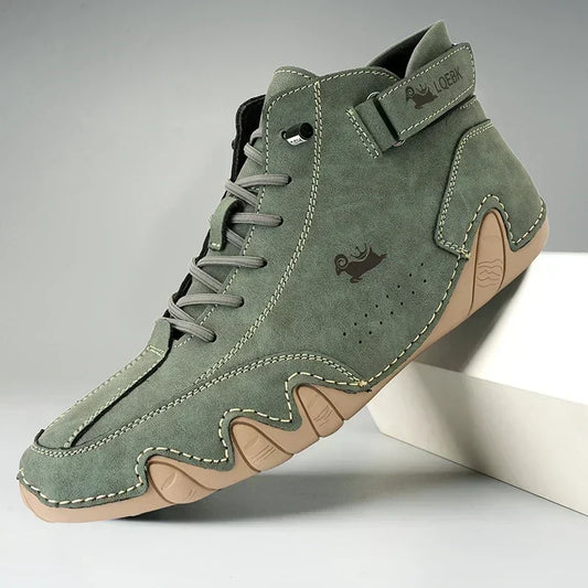 Men's Boots Casual Fashion Luxury Designer Soft Sole Waterproof Mens Loafers New Trend High Quality Couple Lace Up Hiking Shoes