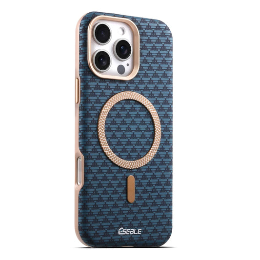 For Magsafe Magnetic Luxury Solid Color Triangle Pattern Phone Case for iPhone 17 Pro Max 15 13 14 16 Pro Max Bumper Back Cover