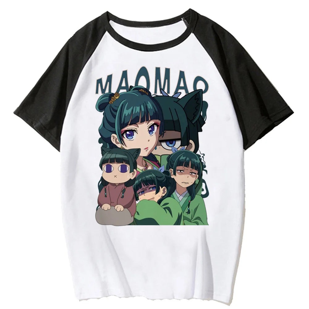 Maomao the Apothecary Diaries tshirt girl Comfortable graphic Y2k University Retro tshirt Trendy Graphic harajuku Digital Pastel