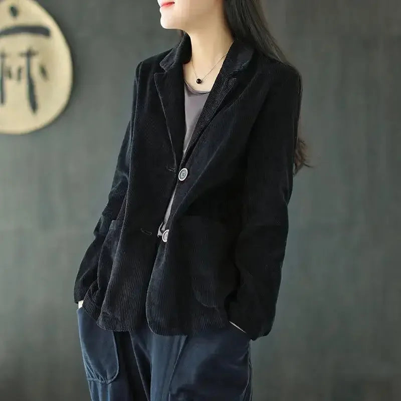 Female Crop Coats and Jackets Solid Long Sleeve On Promotion Women's Short Blazers Korean Fashion Luxury Clothing Sale Outerwear