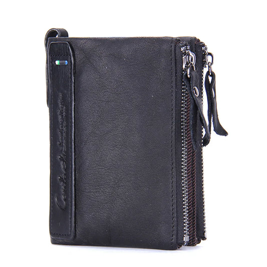 Portefeuilles courts en cuir véritable pour femmes, porte-monnaie de luxe pour designers, pince à billets pour femmes, porte-cartes, portefeuilles personnalisés pour hommes