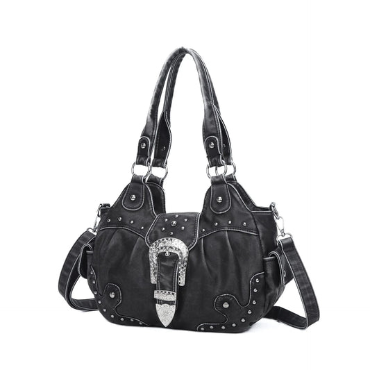 Women Handbag Stitching Leopard Top-handle Shoulder Bag PU Dumpling Pack Multi-pockets Shoulder Bags Phone Money Pack