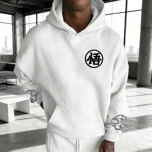 Gym Son Goku Saiyan Dragon Ball Harajuku 2026 Streetwear Men Vintage Hoodie Winter Women Oversized Hooded Sweatshirt Long Sleeve