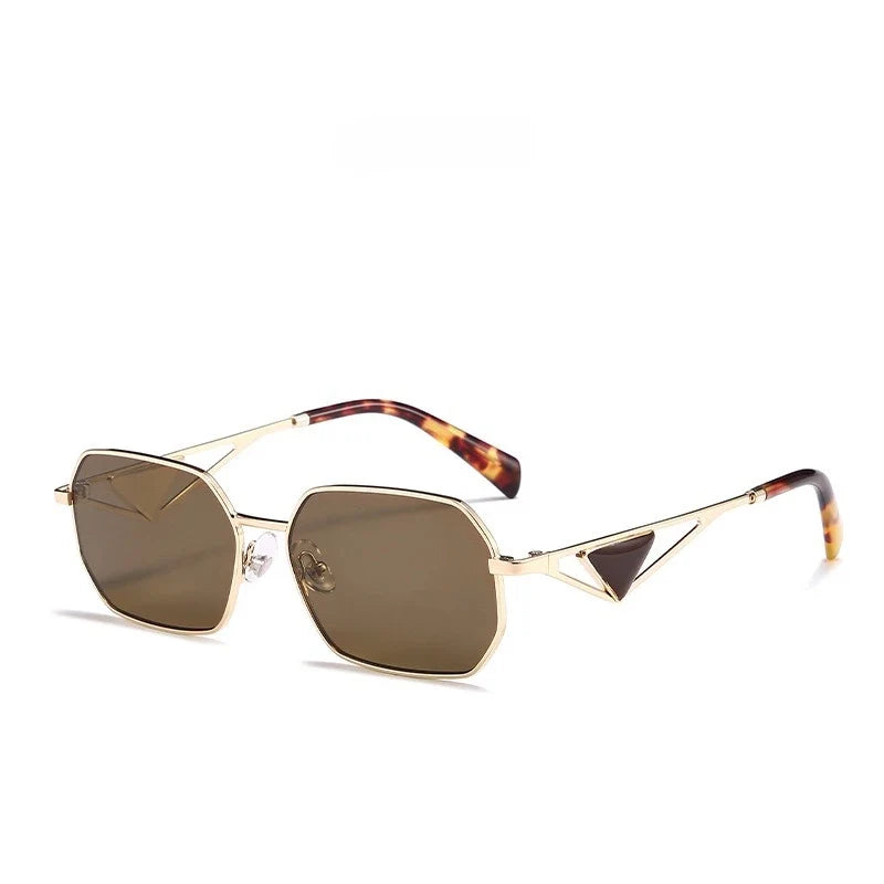 New Fashion High-end Personality Man Sunglasses Brand Designer Vintage Travel Female Sun Glasses Eyewear Shade UV400 Protection