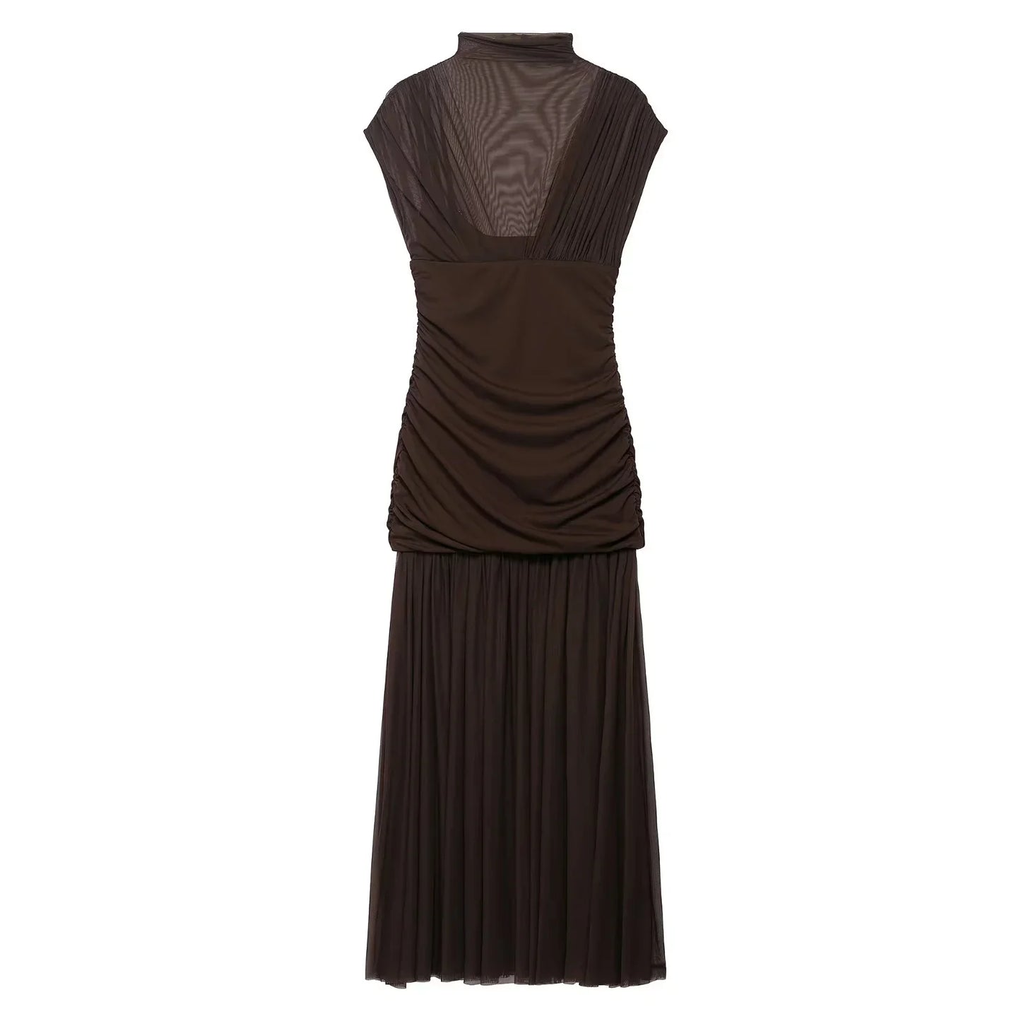 2026 Spring Summer Elegant Women Dresses Wedding Guest Ladies Patch Work Tulle Dresses Valentine‘s Day Woman Dresses