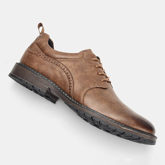 Men Shoes Brand 2026 Fashion Comfortable Leather Shoes Men