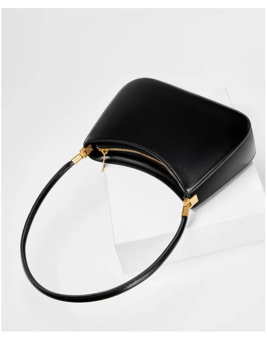 Female shoulder bag genuine cow leather bag handbags women luxury women minimalism bag for ladies crossbody bag