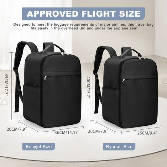 Backpack 40x20x25 Cabin Bag, Hand Luggage Travel Backpack for Easyjet Cabin Bag 45x36x20, Laptop Backpack for Women/Men