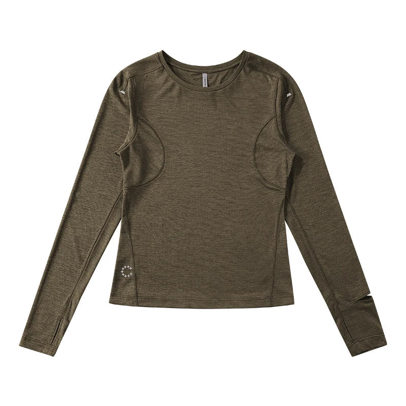 Rudolf Lightweight Quick - Dry Long - Sleeve Running T - Shirt | Breathable Outdoor Top Summer Women's Long-sleeve Sportswear