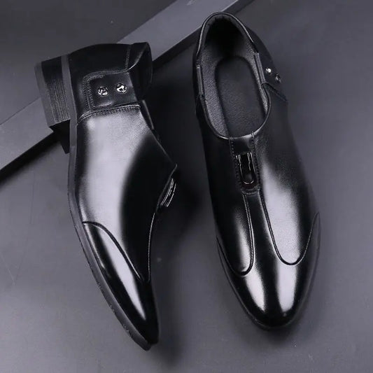 New Arrival Summer Business Casual Mens Shoes Breathable Soft Sole Slip on Loafers Premium Work Office Footwear