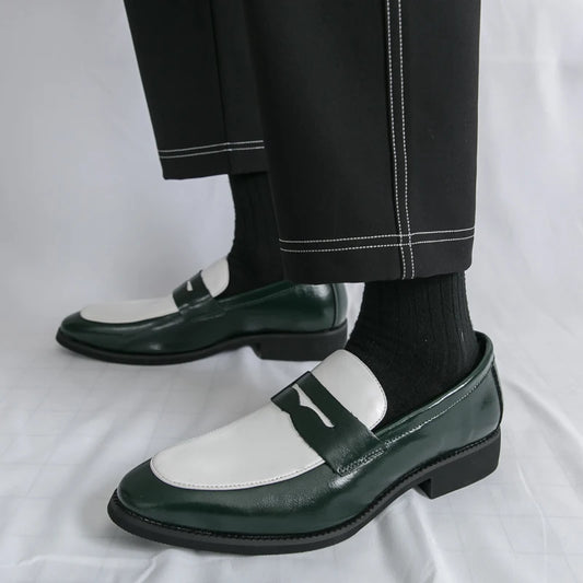 Men Shoes for Wedding Moccasins 2025 New Loafers for Men Breathable Man Slip on Flats Leisure Walk Driving Shoes Walking Shoes