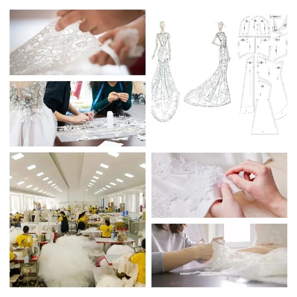 Customized High Quality Women Rhinestone Bow Sheath Evening Dresses Fashion High Collar Short Sleeves Floor Lenght Prom Dresses