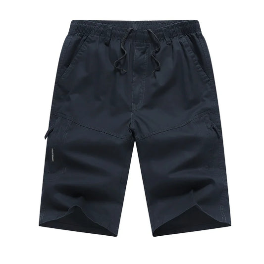 Plus Size Men's Shorts Casual Cargo Shorts Summer Cotton Work Shorts Outdoor Sweatpants Cool Breathable