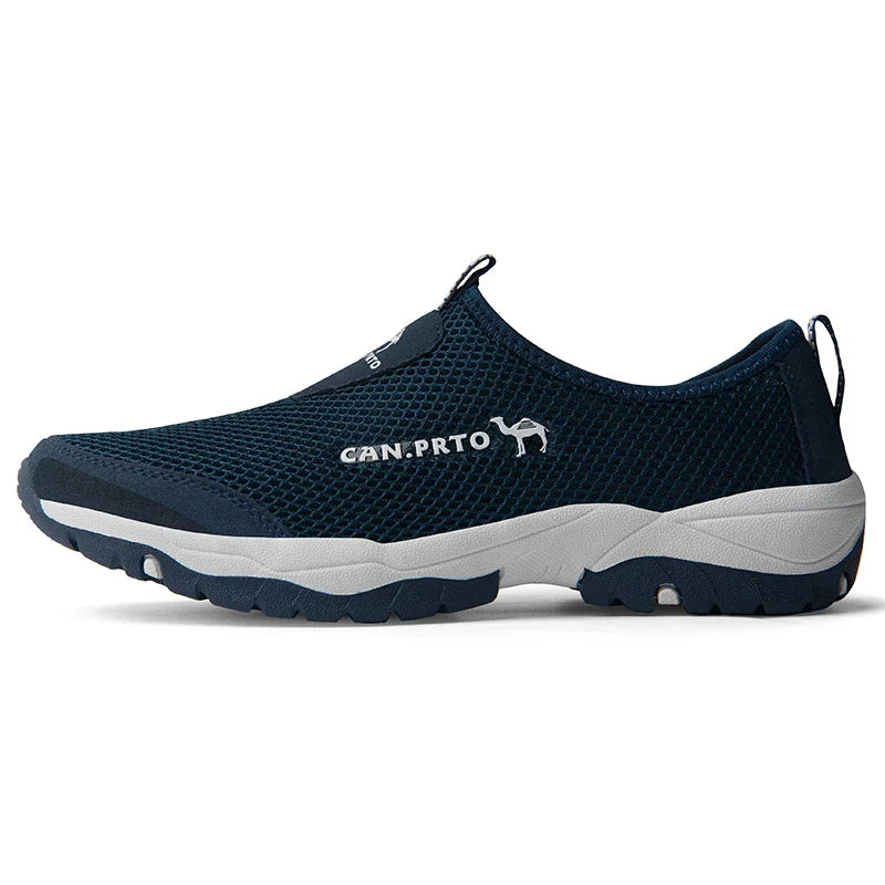 Fashion Summer Shoes Men Casual Shoes Mesh outdoor Breathable Slip-on Flats Men Sneakers Comfortable Water Loafers Zapatillas