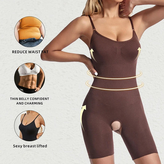 Bodysuit Shapewear Women Tummy Control Full Body Shaper Slimming Sheath Butt Lifter Push Up Thigh Slimmer Abdomen Shapers Corset