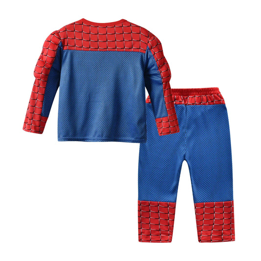 Hero Hulk Captain America Cosplay Costume Boy Kids Clothes Spiderman Muscle Suit Halloween Carnival Birthday Party