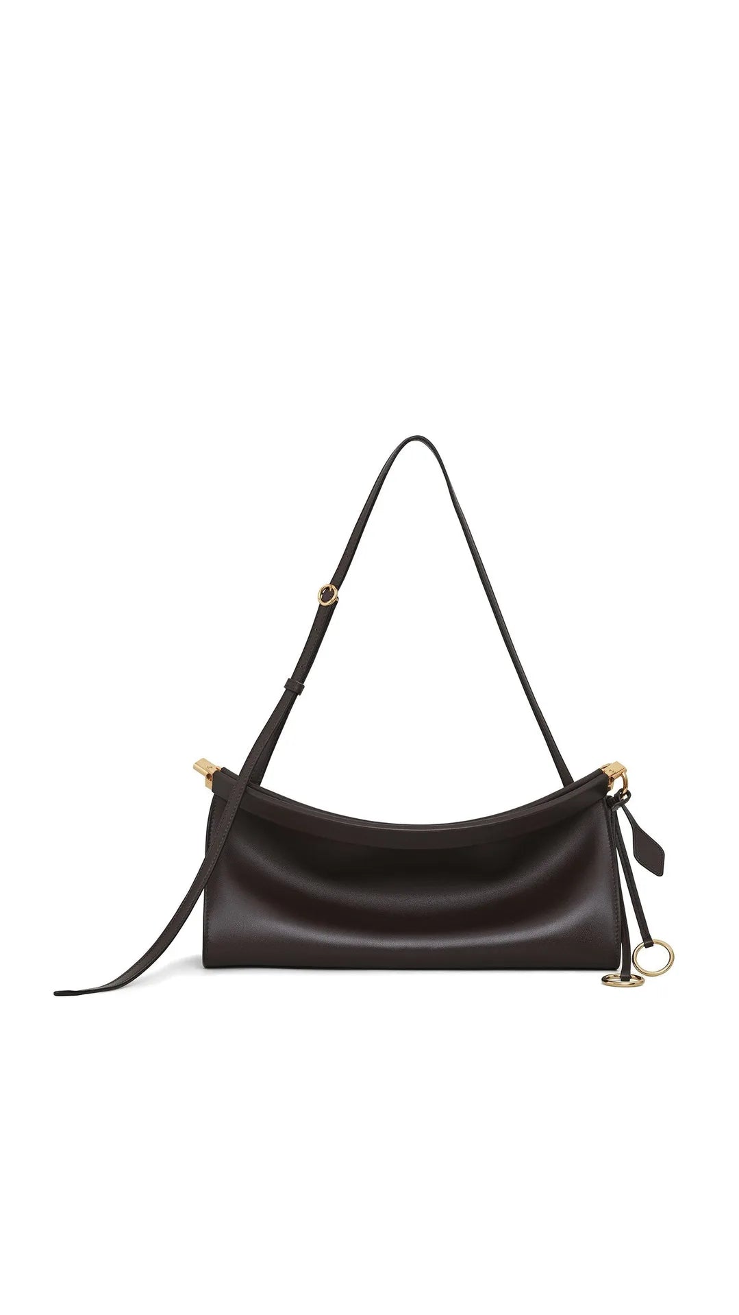 Luxury Serpentine Shoulder Bag Snake Pattern Underarm Bags for Women Designer Handbag Half Moon Crescent Bag NEW Clip Bags Purse