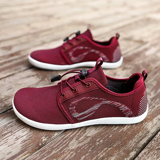 New Unisex Wider Shoes Breathable Mesh Men Barefoot Wide-toed Shoes Brand Flats Soft Zero Drop Sole Wider Toe Sneakes Large Size