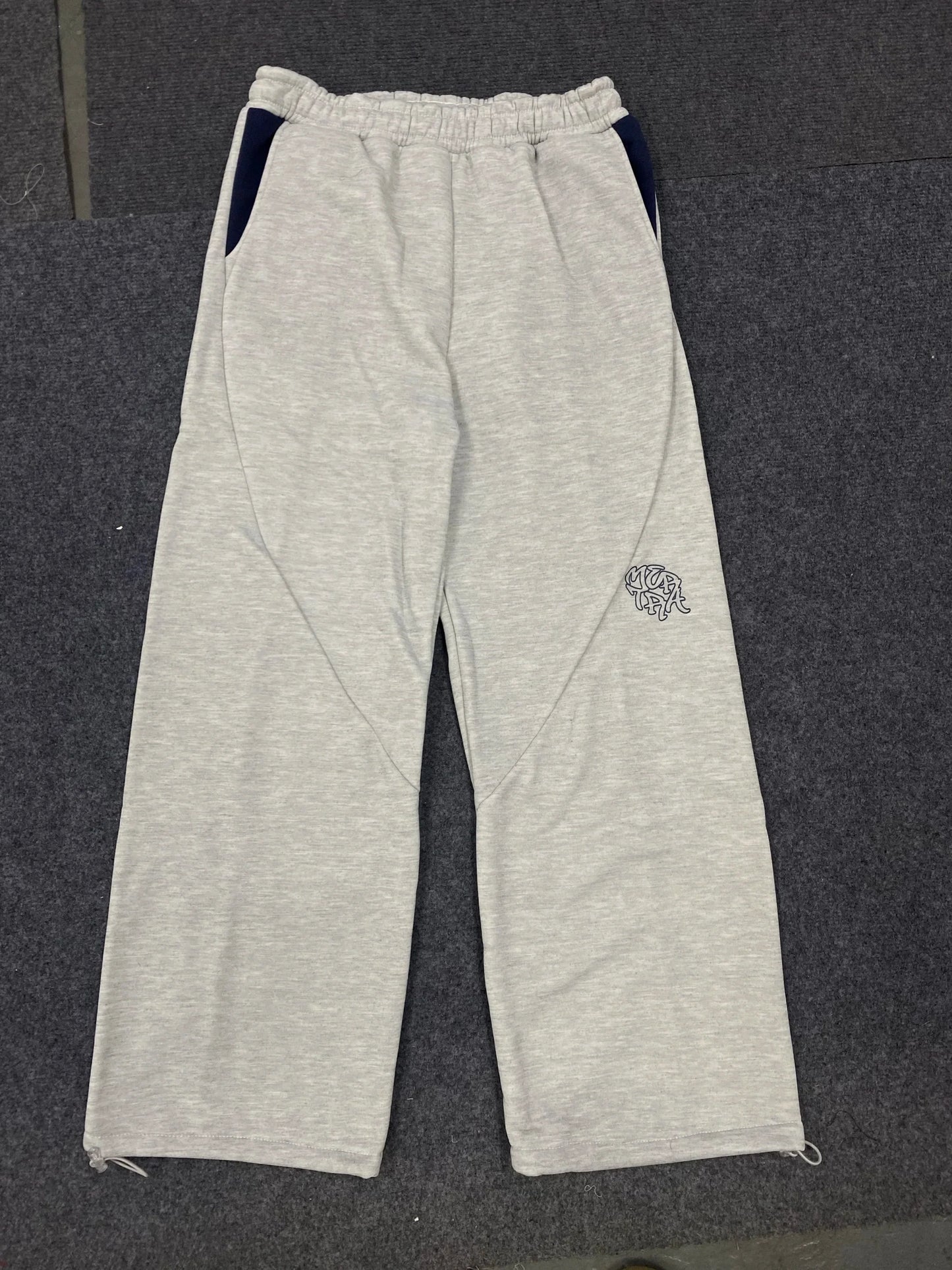 Autumn and winter new trendy men's and women's high street Japanese casual sports letter hooded sweatshirt and pants set