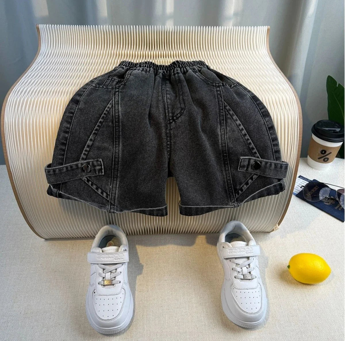 Denim Kids Boys Clothes Set 2026 Children's Clothing Boy Summer Wear Year Old Boy's Top Bottom Baby 4 Years From Child Suit 7 12
