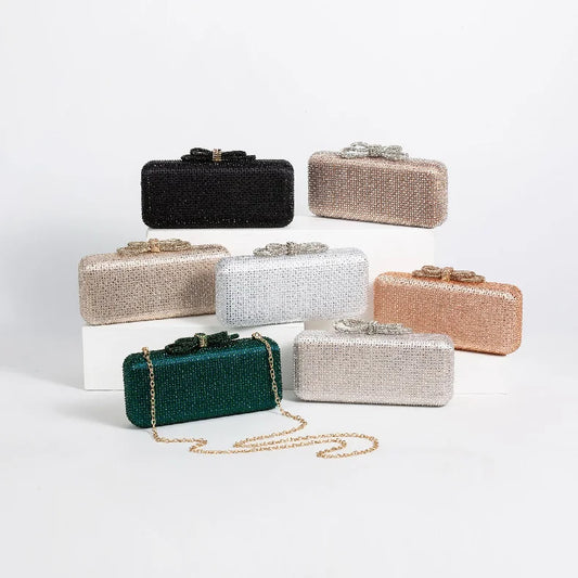 Fashion Clutch Diamond Evening Silk Fabric Crossbody Shoulder Lady Luxury Brands Bags Replicas Exact Square Purses New Handbags