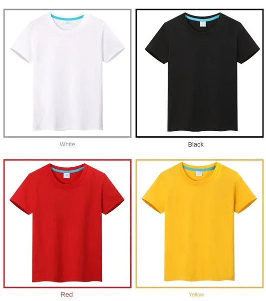 Kids Cotton Tshirt Mha Midoriya Print Anime Cartoon Tops for Boys Girls 100-160cm Casual Tee Children Clothing