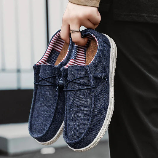 Men Casual Shoes Plus Size Shoes Lightweight Loafers Casual One Foot Shoes Men Comfortable Walking Shoes Sneakers Shoes For Mens