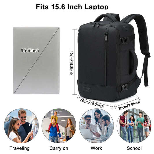 travel backpacks 40x20x25 ryanair Hand luggage with laptop compartment portable luggage students business people school cabinbag
