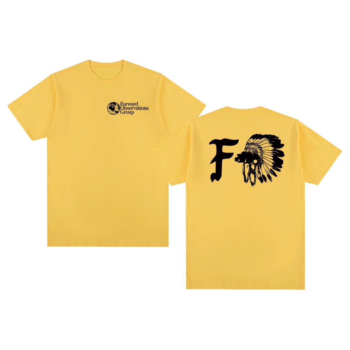 Forward Observations Group Vintage T-shirt Punk Rock Gothic Y2k Fashion Harajuku Cotton Men T shirt New TEE TSHIRT Womens tops
