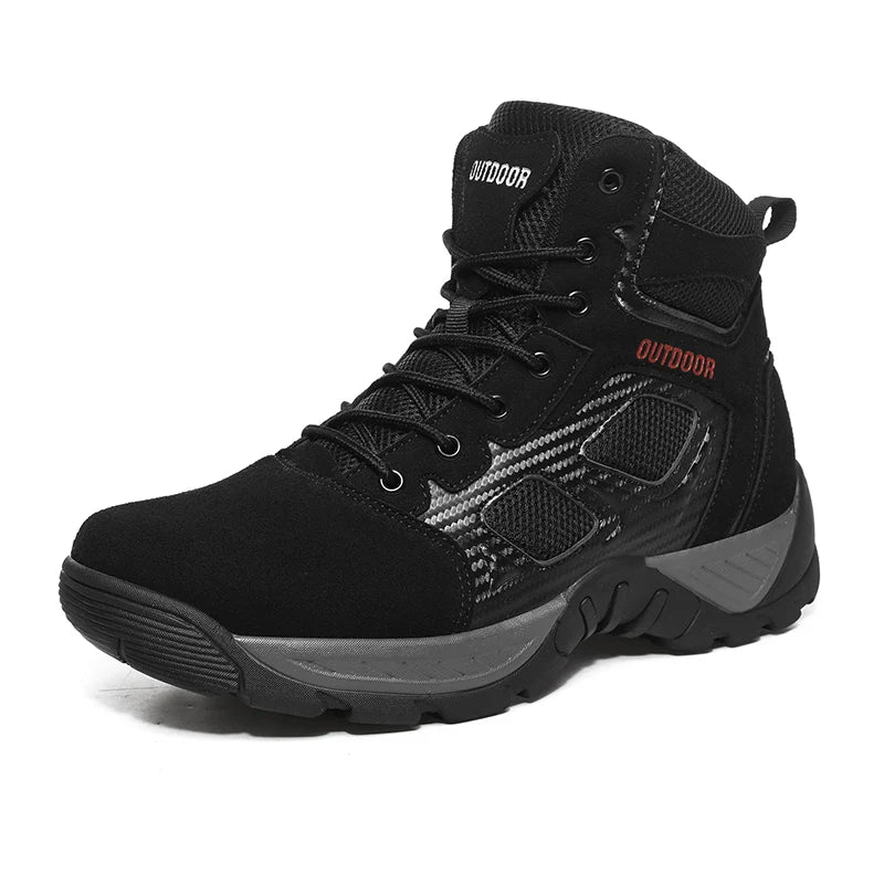 2024 Casual Sneaker Men's Desert Boots Ankle Boots Windproof Sports Shoes Outdoor Hiking Mountaineering Work Safty Shoes